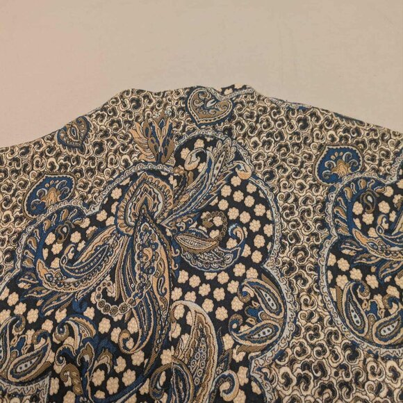 Bryn Walker Oversized Kimono style Jacket Women S Gorgeous Geometric Pattern EUC - Picture 8 of 15